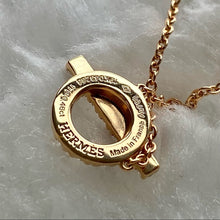 Load image into Gallery viewer, HERMES Finesse pendant 750gold&amp;diamond necklace
