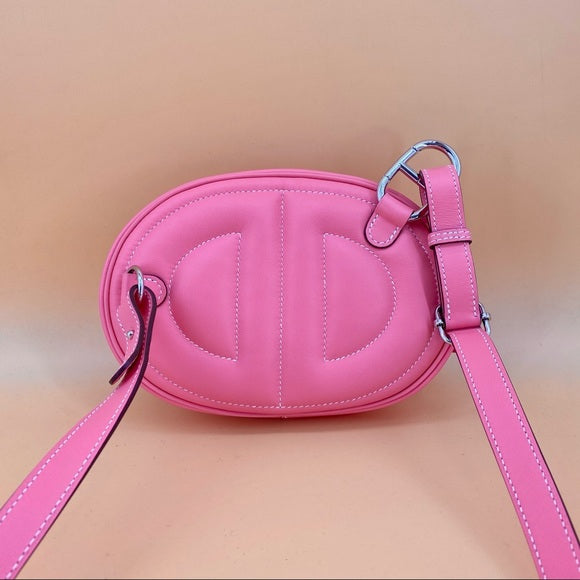 Hermes In The Loop Belt Bag Pink