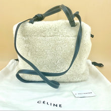 Load image into Gallery viewer, CELINE fur two-way bag NWT

