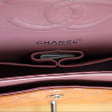 Load image into Gallery viewer, CHANEL orange Classic flap medium size
