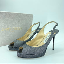 Load image into Gallery viewer, Jimmy Choo glitter high heels
