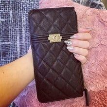 Load image into Gallery viewer, CHANEL leather wallet
